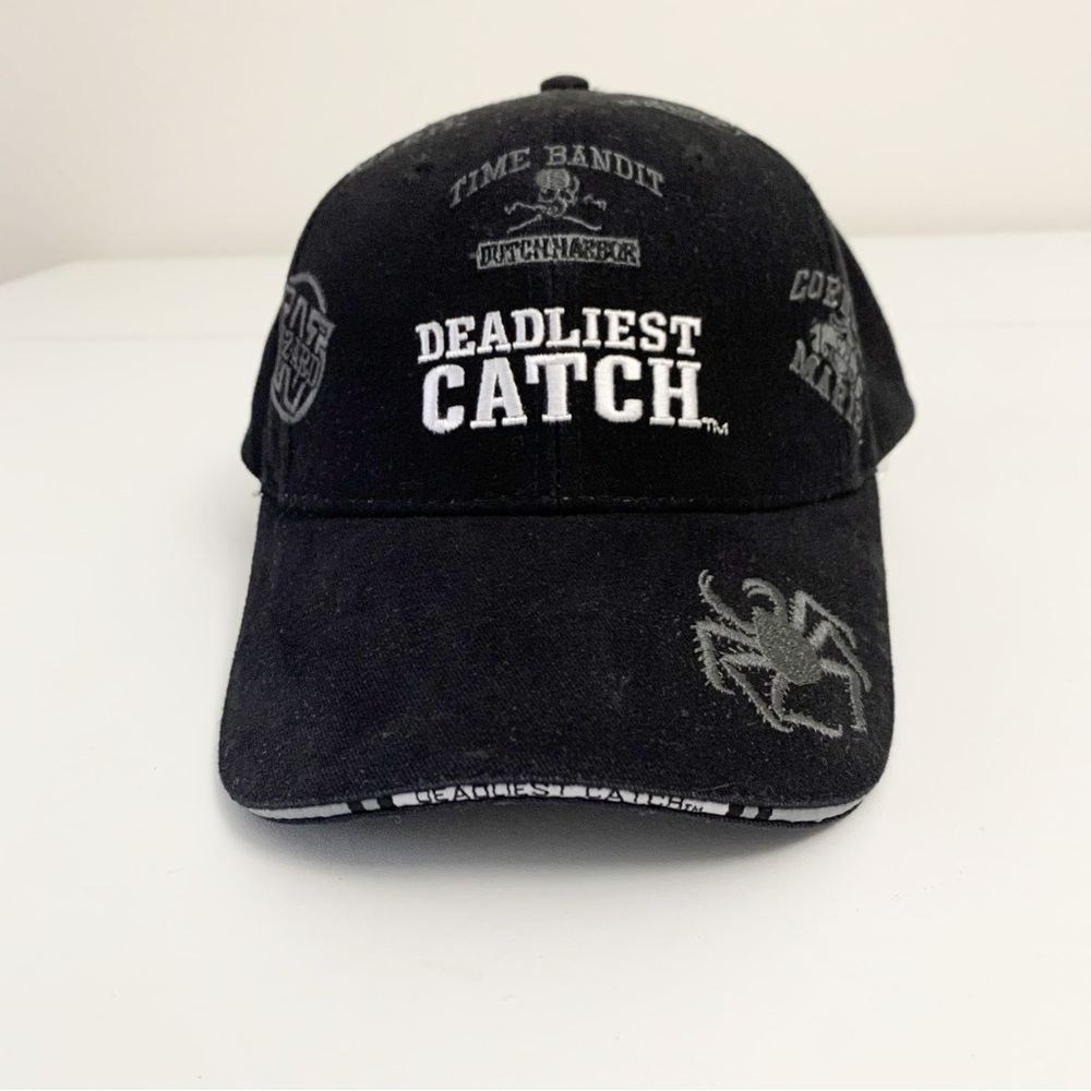 ▪️Deadliest Catch Alaska Black Hat Cap - OSFM